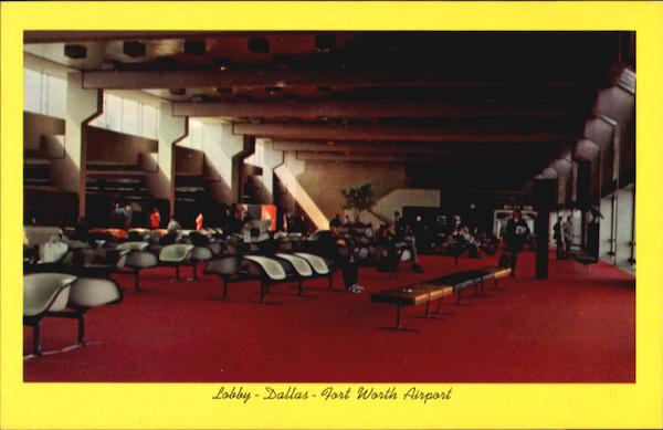 Lobby Dallas - Fort Worth Airport DFW Texas