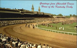 Churchill Downs, Home Of The Kentucky Derby Postcard