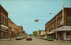 Fourth Street Salem, MO Postcard Postcard