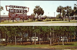 Westgate Motel And Campground Postcard