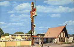 Tiki Lodge Motel, 509 North Riverside Medford, OR Postcard Postcard