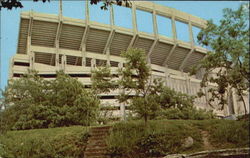 The West Side Of Memorial Stadium Postcard
