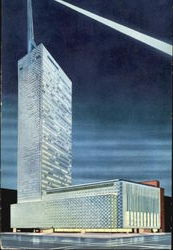 Republic National Bank Building Dallas, TX Postcard Postcard
