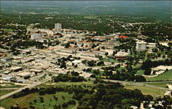 Aerial View Of Southwest Texas State University San Marcos, TX Postcard Postcard