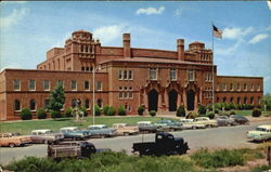 Memorial Auditorium Wichita Falls, TX Postcard Postcard