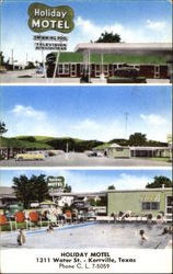 Holiday Motel, 1311 Water St Postcard