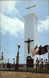Seaman's Memorial Tower Aransas Pass, TX Postcard Postcard