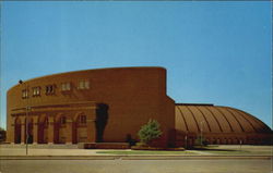 Auditorium -Coliseum, Texas Tech University Postcard