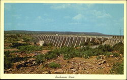 Buchanan Dam Texas Postcard Postcard