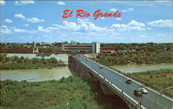 El Rio Grande Scenic, TX Postcard Postcard