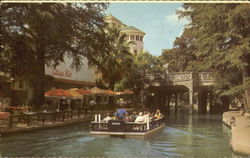 San Antonio River Postcard