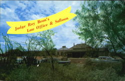 Judge Roy Bean's Law Office & Salloon Postcard
