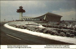 Dulles International Airport Virginia Postcard Postcard