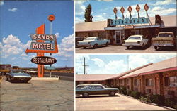 Sands Motel And Restaurant, Highay 80 East Van Horn, TX Postcard Postcard