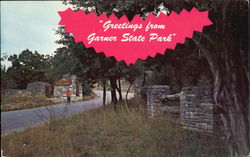 Greetings From Garner State Park Concan, TX Postcard Postcard