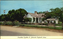 President Lyndon B. Johnson's Boyhood Home Postcard