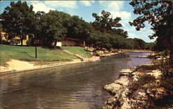 Barton Springs Swimming Pool Austin, TX Postcard Postcard