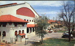 Historically Famous North Side Coliseum, Exchange Avenue Fort Worth, TX Postcard Postcard