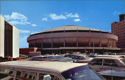 Tarrant County Convention Center Fort Worth, TX Postcard Postcard