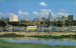 Beautiful Skyhigh Skyline Postcard