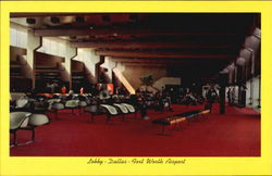 Lobby Dallas - Fort Worth Airport DFW Texas Postcard Postcard