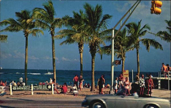 Tropical Fort Lauderdale Beach Florida
