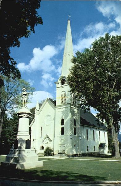 The Congregational Church, 1784 Manchester Vermont