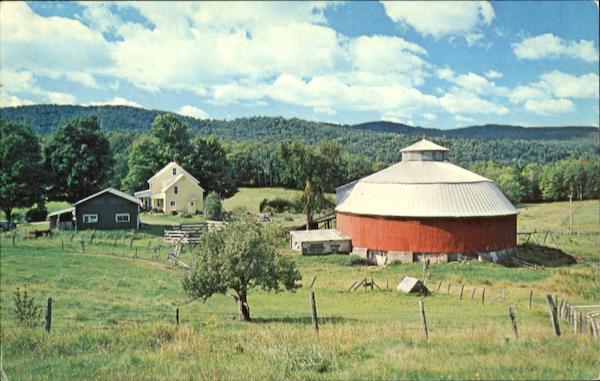 Round Barns Enosburg Falls Vermont