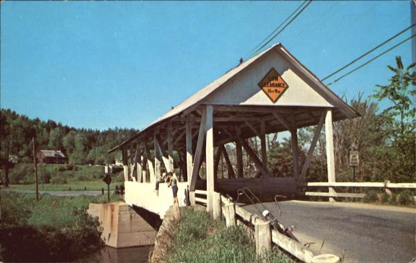 Old Covered Bridge Lyndonville Vermont
