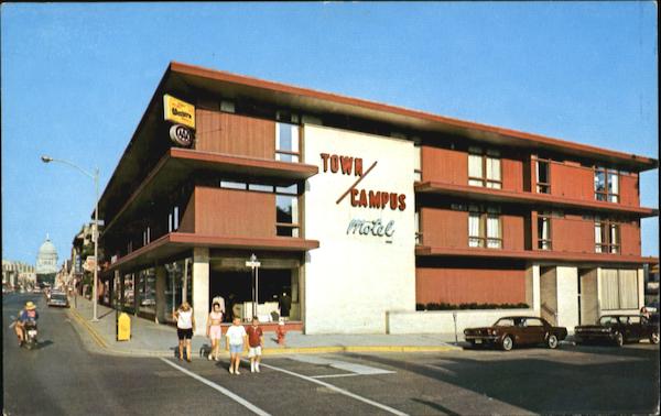 Town/Campus Motel, State at Frances St. Madison Wisconsin