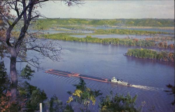 Mississippi Tow Boat Riverboats