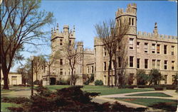 The Old Castle, Northern Illinois State College Postcard