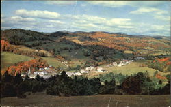 A Typical Vermont Landscape Postcard