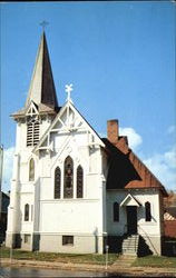 St. Andrew's Episcopal Church, Main Street St. Johnsbury, VT Postcard Postcard
