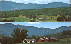 Many Peaceful Farms Nestle In The Valley Stowe, VT Postcard Postcard