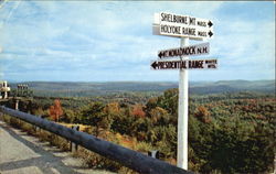 View From Hogback Mt Postcard