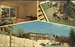 Tamarack Lodge West Dover, VT Postcard Postcard