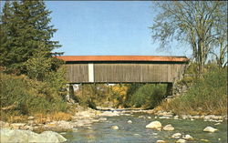 Covered Bridge Postcard