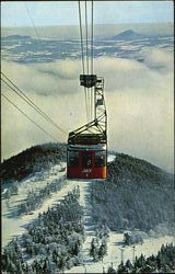 Aerial Tramway At Jay Peak North Troy, VT Postcard Postcard