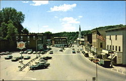 Main Street Springfield, VT Postcard Postcard