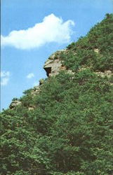 The Hunter And His Dog, Smuggler's Notch Scenic, VT Postcard Postcard