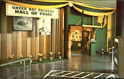 Packer Hall Of Fame Green Bay, WI Postcard Postcard
