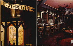 Bratskellar, 1608 No. Wells St Postcard