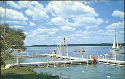 Sandstone Camp, Southern Wisconsin Green Lake, WI Postcard Postcard