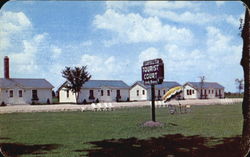 Campbell's Tourist Court Janesville, WI Postcard Postcard