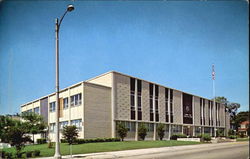 Columbia County Administration Building Portage, WI Postcard Postcard