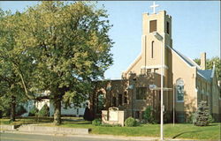 Augustana Lutheran Church - L.C.A, 1025 Second Ave Cumberland, WI Postcard Postcard