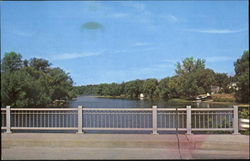 Pigeon River Clintonville, WI Postcard Postcard