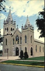 St. Gabriel's Catholic Church Prairie Du Chien, WI Postcard Postcard