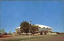 Dane County Memorial Coliseum Madison, WI Postcard Postcard